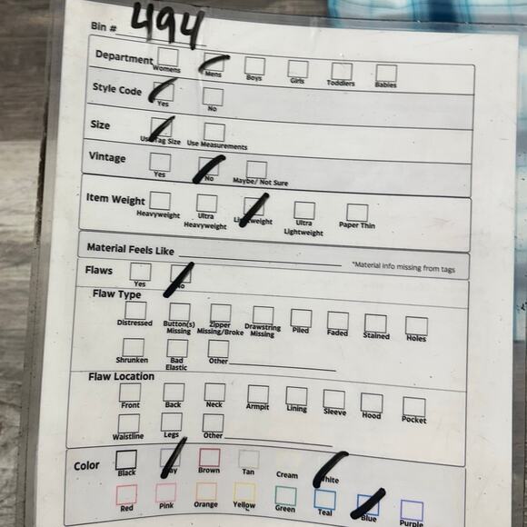 Eddie Bauer Shirt Travex Blue Men L Plaid Nylon Outdoor Button Hiking Fishing - Picture 10 of 10